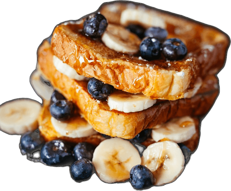 Big Brekkie Stack pancakes