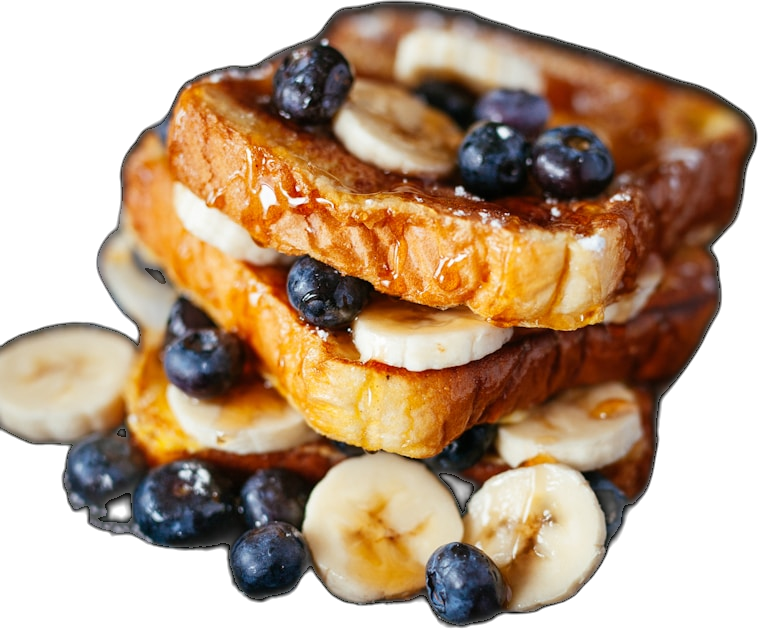 Big Brekkie Stack pancakes